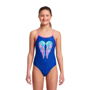 1-piece swimsuit for girls Funkita Diamond back image-1