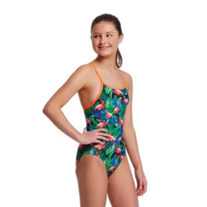 1-piece swimsuit for girls Funkita Diamond back image-3