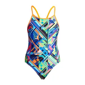 1-piece swimsuit for girls Funkita Diamond back image-0