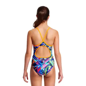 1-piece swimsuit for girls Funkita Diamond back image-2