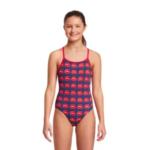1-piece swimsuit for girls Funkita Diamond back image-1