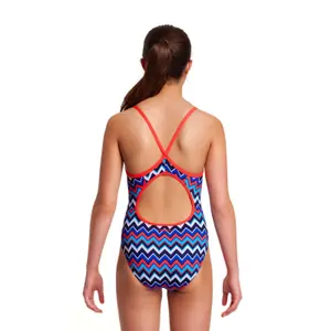 1-piece swimsuit for girls Funkita Diamond Back image-1