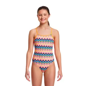 1-piece swimsuit for girls Funkita Diamond Back image-0