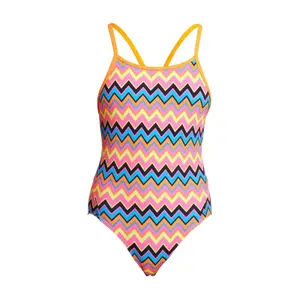 1-piece swimsuit for girls Funkita Diamond Back image-3