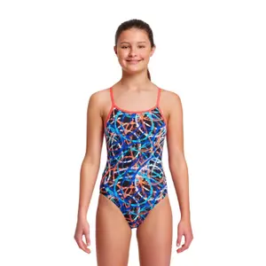 1-piece swimsuit for girls Funkita Diamond Back image-0