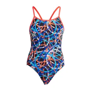 1-piece swimsuit for girls Funkita Diamond Back image-2