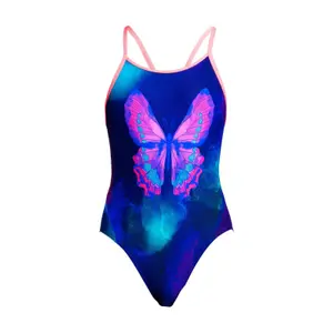 1-piece swimsuit for girls Funkita Diamond Back image-0