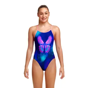 1-piece swimsuit for girls Funkita Diamond Back image-1
