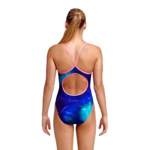 1-piece swimsuit for girls Funkita Diamond Back image-2
