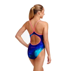 1-piece swimsuit for girls Funkita Diamond Back image-3