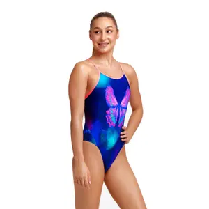 1-piece swimsuit for girls Funkita Diamond Back image-4