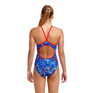 1-piece swimsuit for girls Funkita Diamond back image-2