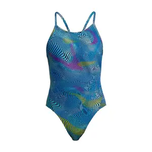 1-piece swimsuit for girls Funkita Diamond Back image-0