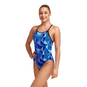1-piece swimsuit for girls Funkita Diamond Back image-4