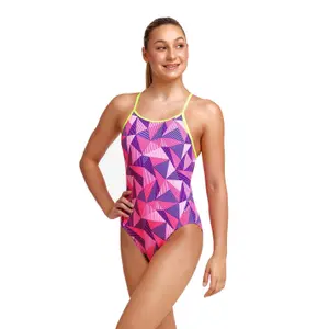 1-piece swimsuit for girls Funkita Diamond Back image-4