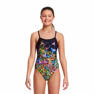 1-piece swimsuit for girls Funkita Single Strap image-1
