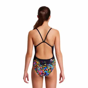 1-piece swimsuit for girls Funkita Single Strap image-2