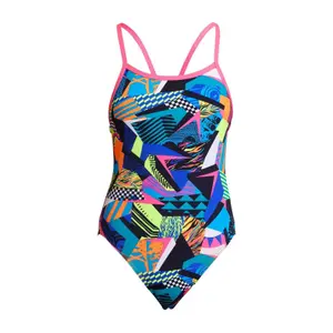 1-piece swimsuit for girls Funkita Single Srap image-3