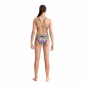 1-piece swimsuit for girls Funkita Single Strap image-2