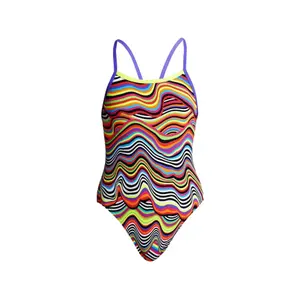 1-piece swimsuit for girls Funkita Single Strap image-3