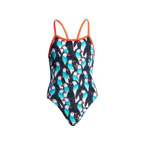1-piece swimsuit for girls Funkita Single Strap image-3