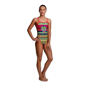 1-piece swimsuit for girls Funkita Single Strap image-2