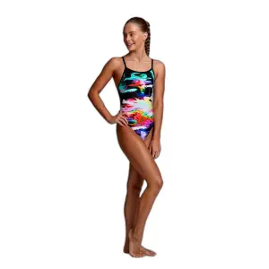 1-piece swimsuit for girls Funkita Single Strap image-2