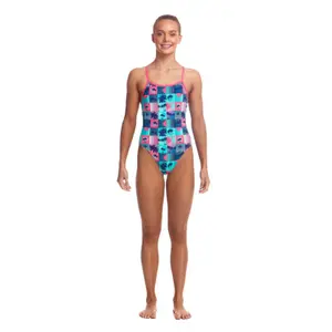 1-piece swimsuit for girls Funkita Single Strap image-0