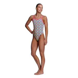 1-piece swimsuit for girls Funkita Single Strap image-2