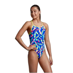 1-piece swimsuit for girls Funkita Single Strap image-2