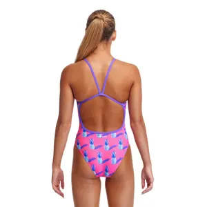 1-piece swimsuit for girls Funkita Single Strap image-2