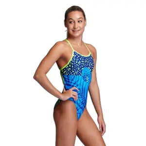 1-piece swimsuit for girls Funkita Single Strap image-2