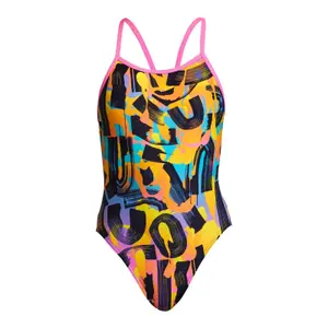 1-piece swimsuit for girls Funkita Single Strap image-2