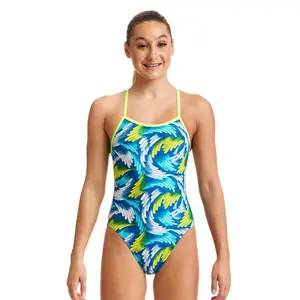 1-piece swimsuit for girls Funkita Single Strap image-0
