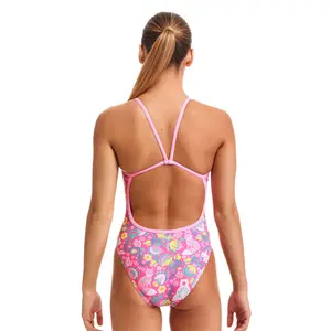 1-piece swimsuit for girls Funkita Single Strap image-3