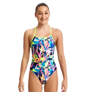 1-piece swimsuit for girls Funkita Single Strap image-1
