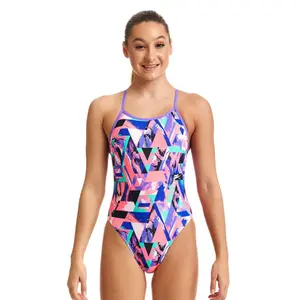 1-piece swimsuit for girls Funkita Single strap image-0