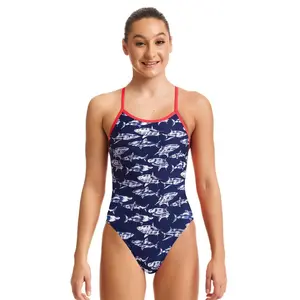 1-piece swimsuit for girls Funkita Single Strap image-0