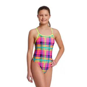 1-piece swimsuit for girls Funkita Single strap image-3