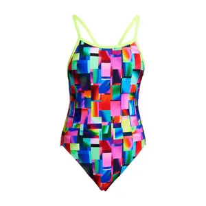 1-piece swimsuit for girls Funkita Single strap image-3