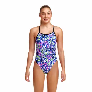 1-piece swimsuit for girls Funkita Single strap image-0