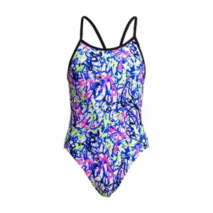 1-piece swimsuit for girls Funkita Single strap image-1