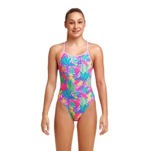 1-piece swimsuit for girls Funkita Single strap image-1