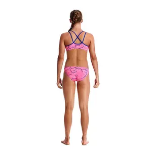 2-piece swimsuit for girls Funkita Criss Cross image-1