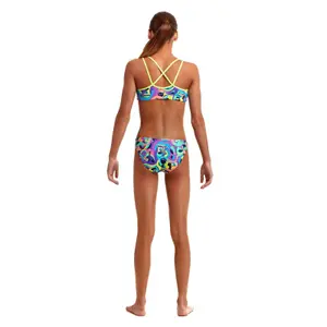 2-piece swimsuit for girls Funkita Criss Cross image-1
