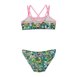 2-piece swimsuit for girls Funkita Criss Cross image-3
