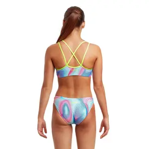 2-piece swimsuit for girls Funkita Criss Cross image-1