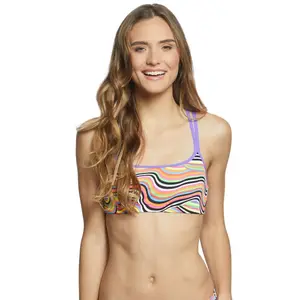 Badeanzugoberteil für Frauen Funkita Criss Cross image-0