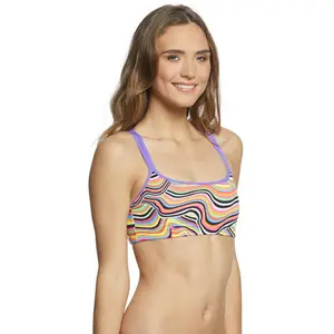 Badeanzugoberteil für Frauen Funkita Criss Cross image-2