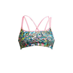 Badeanzugoberteil für Frauen Funkita Criss Cross image-0